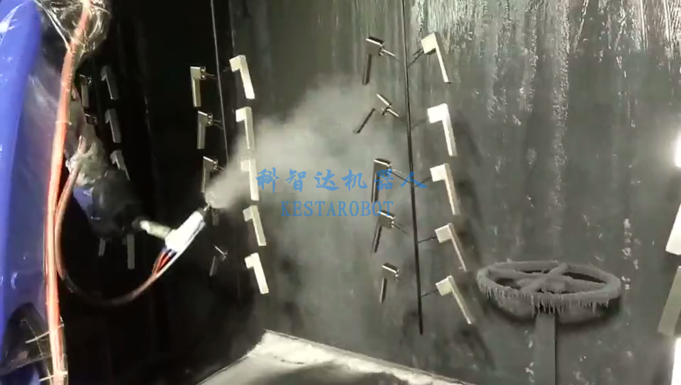 門(mén)把手噴漆機(jī)器人(圖2)